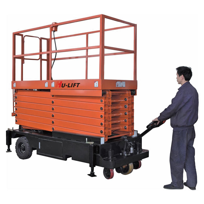 牽引式電升升降平臺